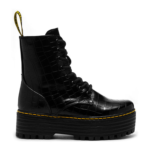 BOTA CASUAL DAMA 627001 DRILO NEGRO CAPA DE OZONO