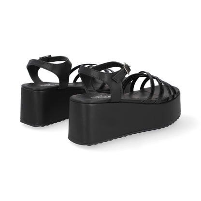 SANDALIA CASUAL DAMA 631004 NEGRO CAPA DE OZONO