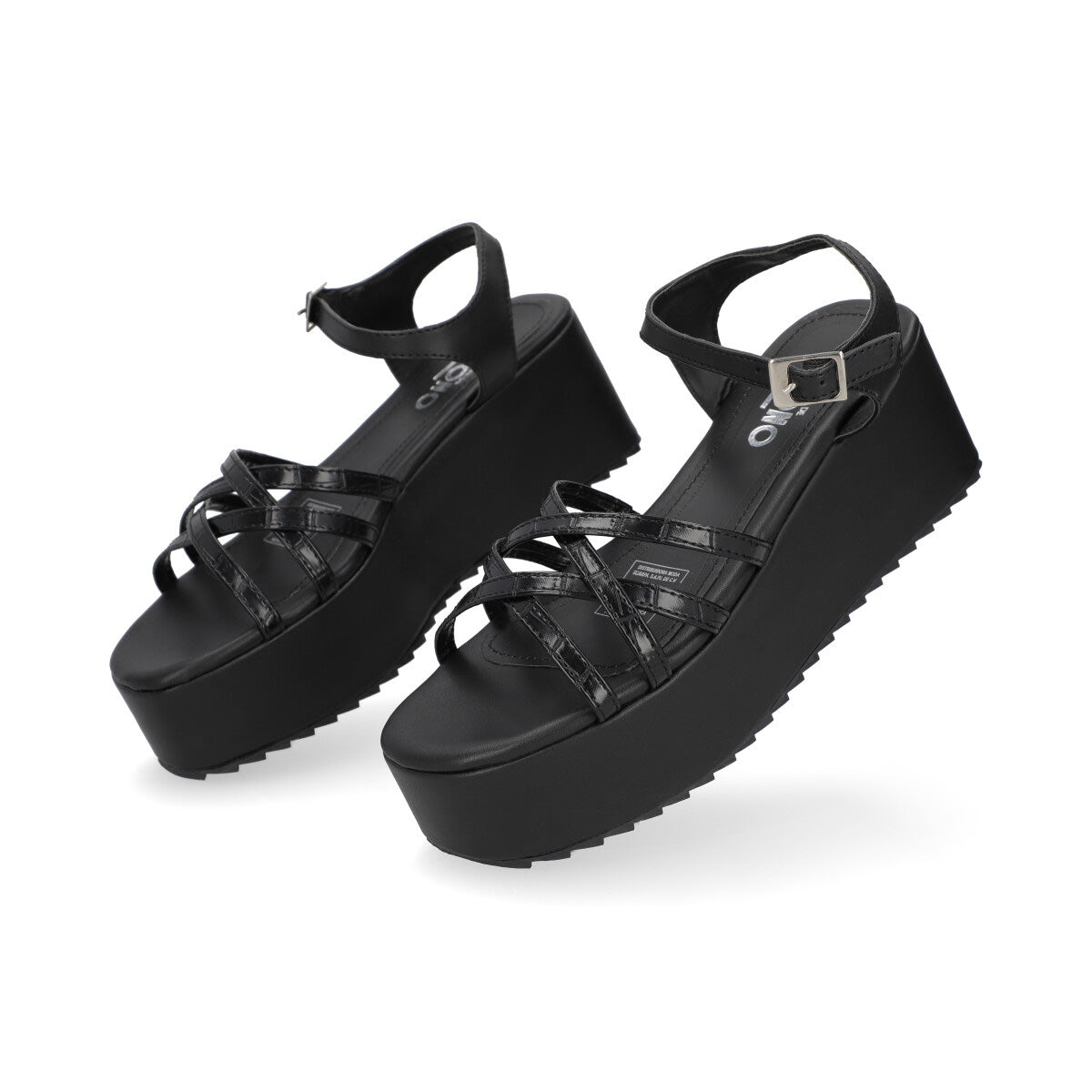 SANDALIA CASUAL DAMA 631004 NEGRO CAPA DE OZONO