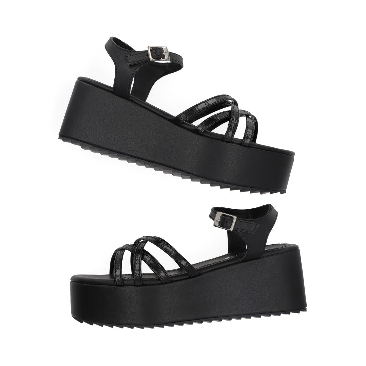 SANDALIA CASUAL DAMA 631004 NEGRO CAPA DE OZONO