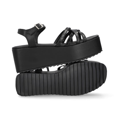 SANDALIA CASUAL DAMA 631004 NEGRO CAPA DE OZONO