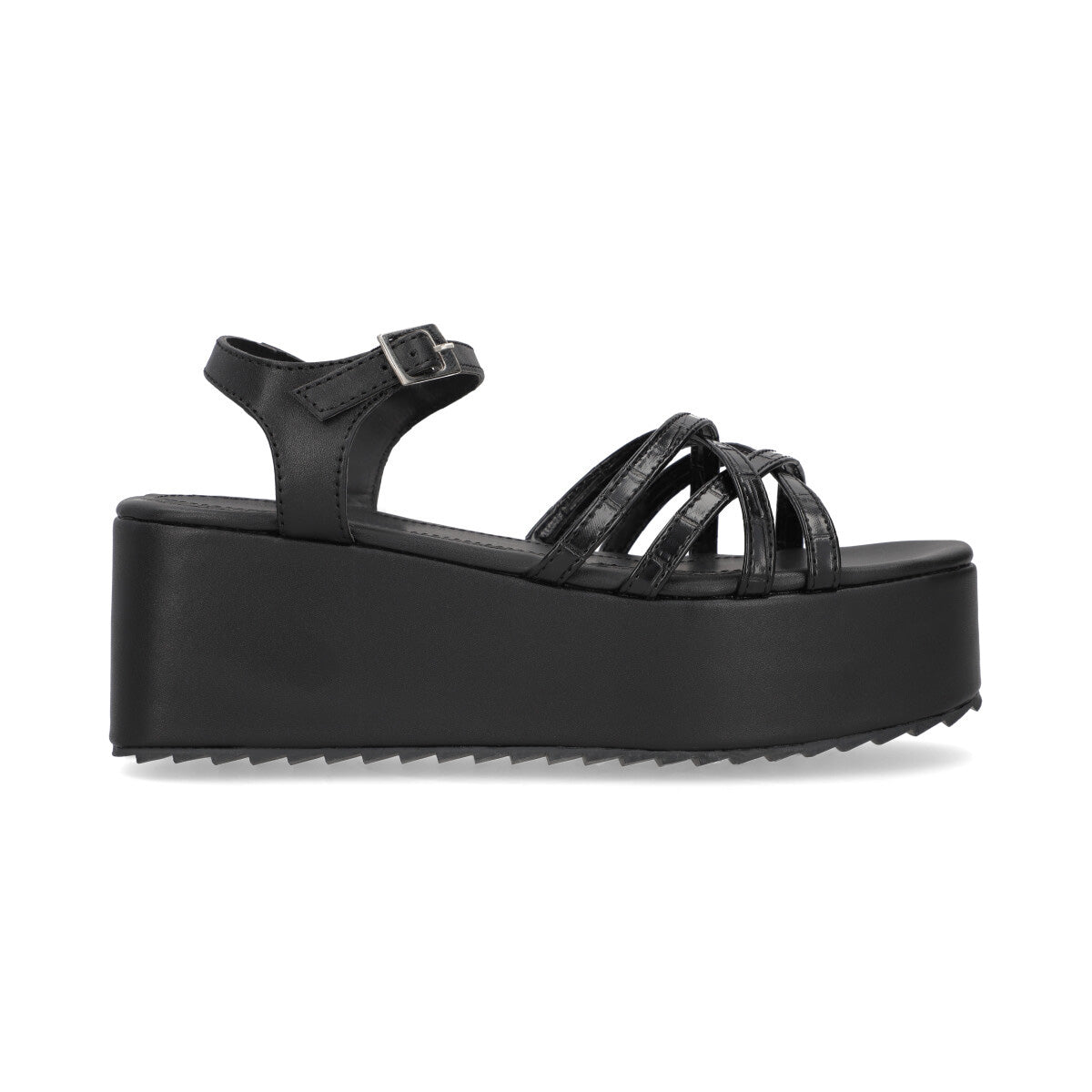 SANDALIA CASUAL DAMA 631004 NEGRO CAPA DE OZONO