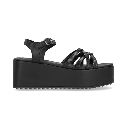 SANDALIA CASUAL DAMA 631004 NEGRO CAPA DE OZONO