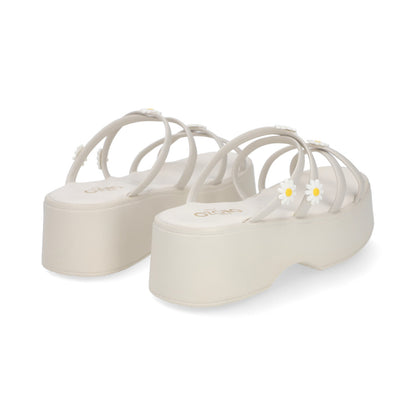 SANDALIA CASUAL DAMA 632203 LATTE CAPA DE OZONO