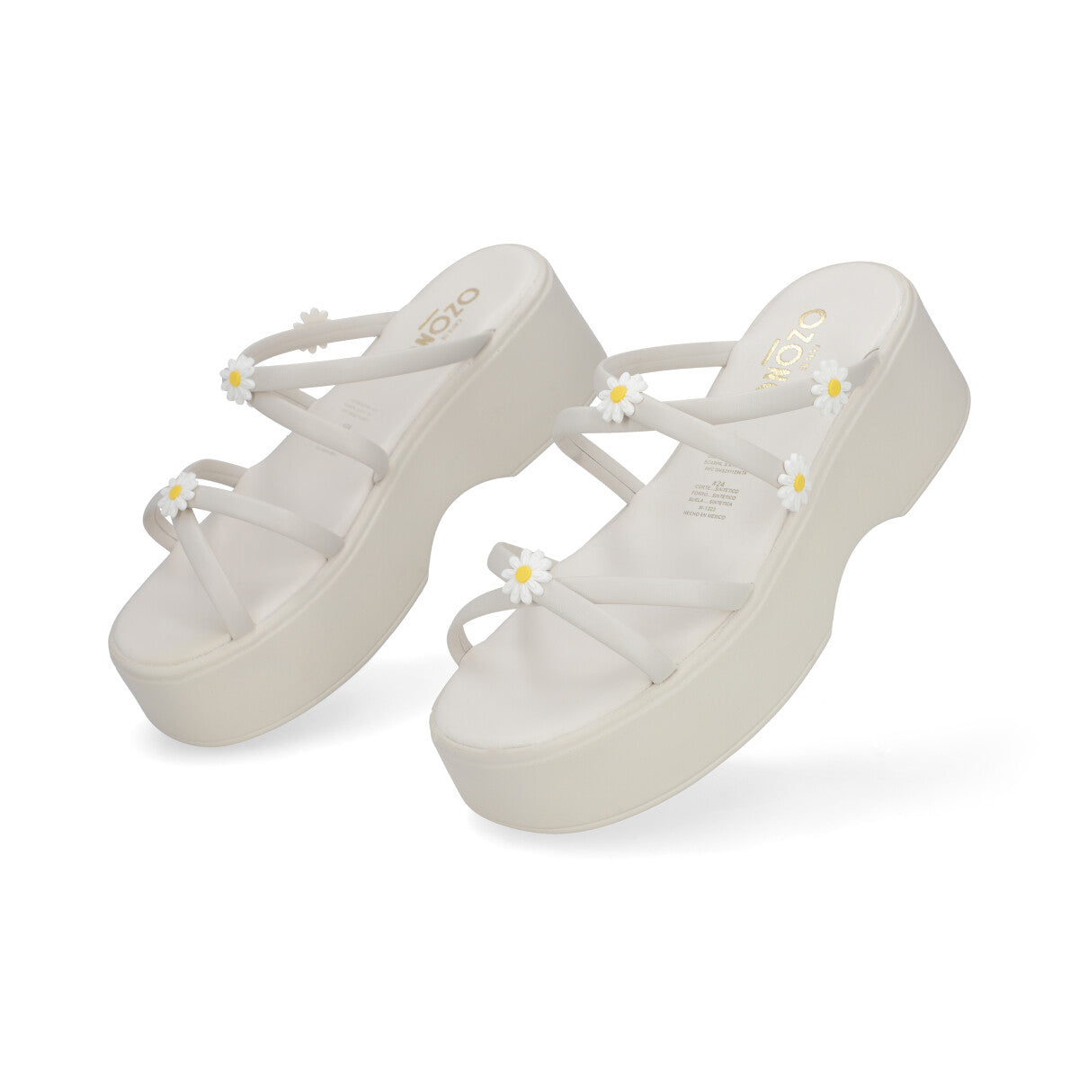 SANDALIA CASUAL DAMA 632203 LATTE CAPA DE OZONO