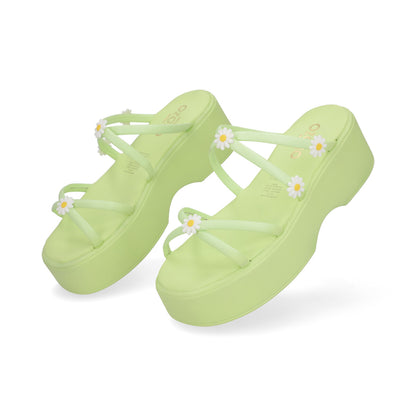 SANDALIA CASUAL DAMA 632203 LIMON CAPA DE OZONO