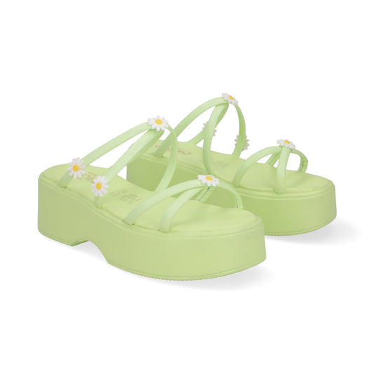 SANDALIA CASUAL DAMA 632203 LIMON CAPA DE OZONO