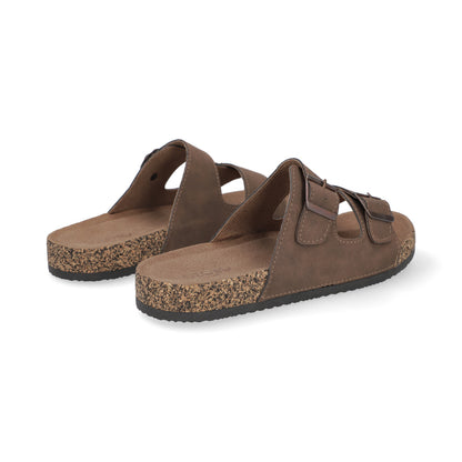 SANDALIA CASUAL CABALLERO 634301 MOKA CAPA DE OZONO