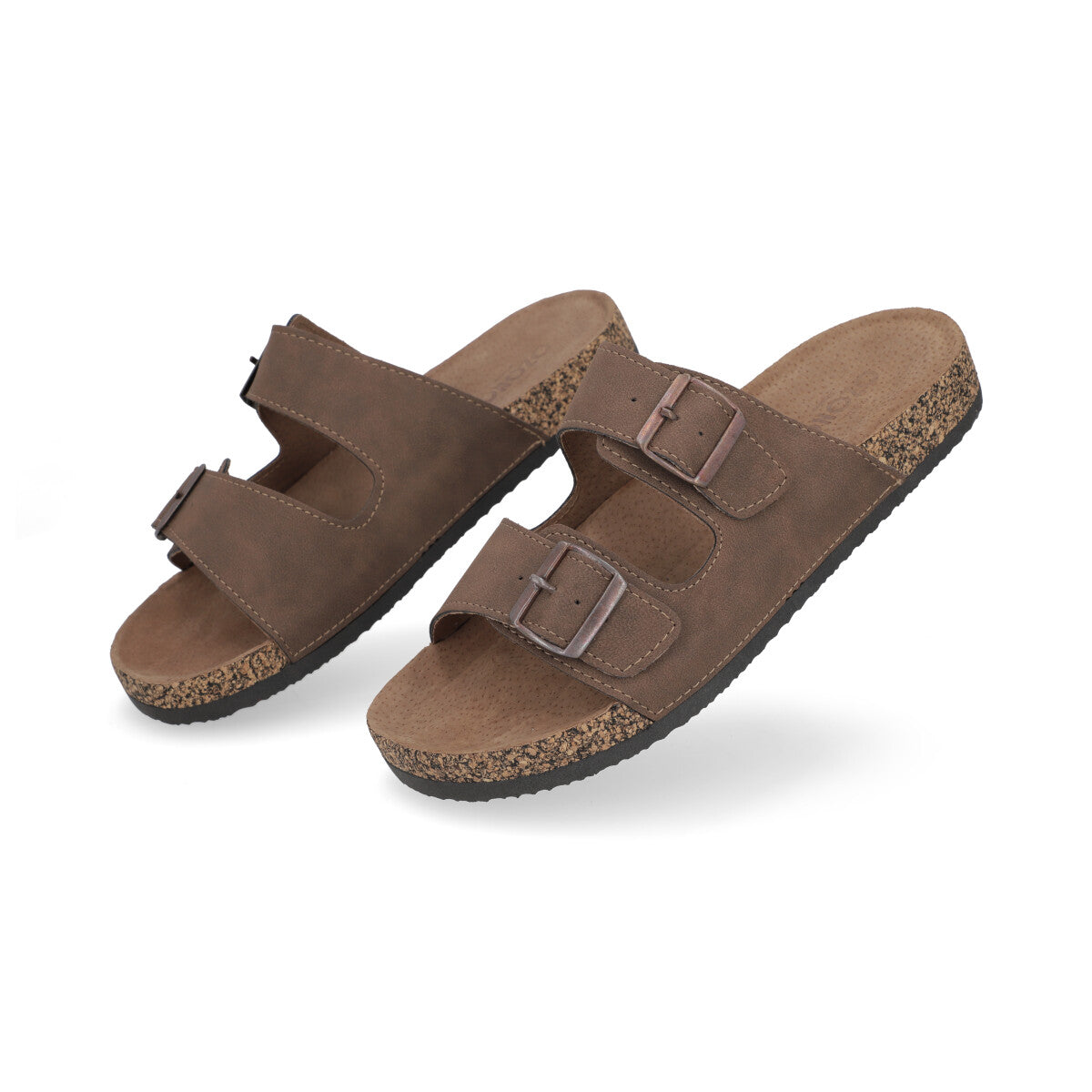 SANDALIA CASUAL CABALLERO 634301 MOKA CAPA DE OZONO