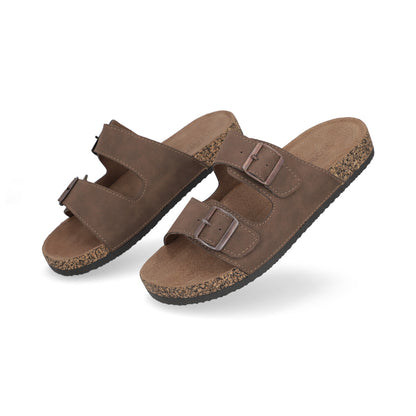SANDALIA CASUAL CABALLERO 634301 MOKA CAPA DE OZONO
