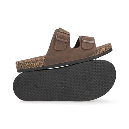 SANDALIA CASUAL CABALLERO 634301 MOKA CAPA DE OZONO