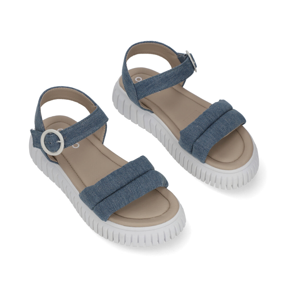 SANDALIA CASUAL DAMA 634601 CIELO CAPA DE OZONO