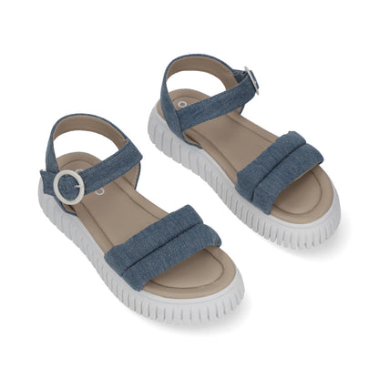 SANDALIA CASUAL DAMA 634601 CIELO CAPA DE OZONO
