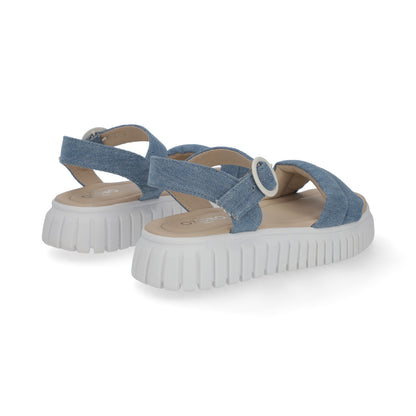 SANDALIA CASUAL DAMA 634601 CIELO CAPA DE OZONO