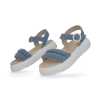 SANDALIA CASUAL DAMA 634601 CIELO CAPA DE OZONO