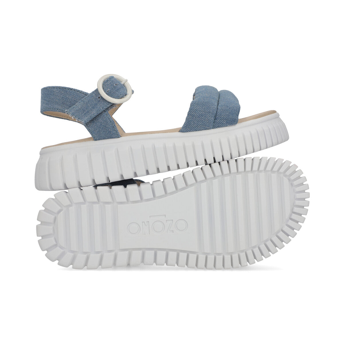SANDALIA CASUAL DAMA 634601 CIELO CAPA DE OZONO