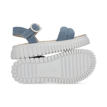 SANDALIA CASUAL DAMA 634601 CIELO CAPA DE OZONO