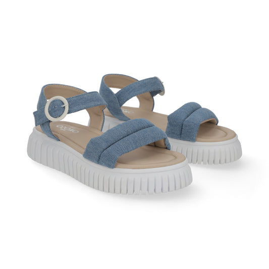 SANDALIA CASUAL DAMA 634601 CIELO CAPA DE OZONO