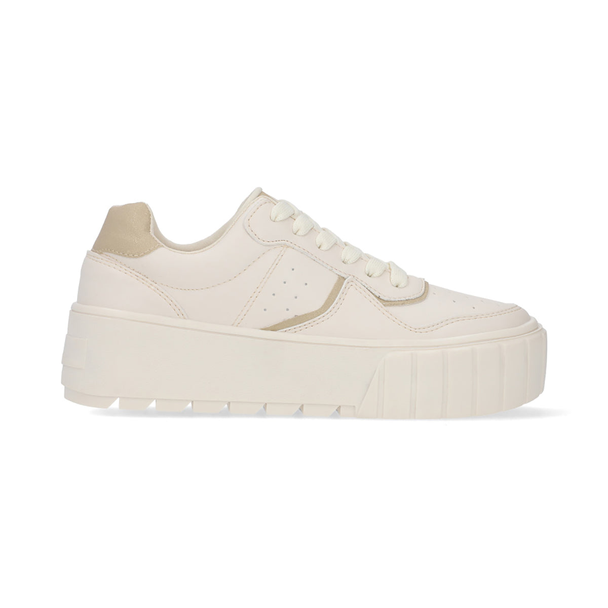 SNEAKER CASUAL DAMA 634803 LATTE CAPA DE OZONO