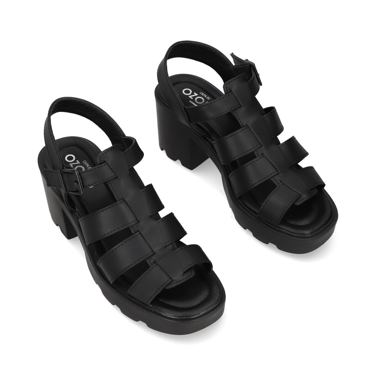 SANDALIA CASUAL DAMA 634903 NEGRO CAPA DE OZONO