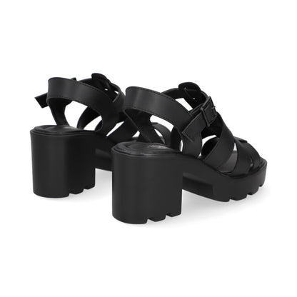 SANDALIA CASUAL DAMA 634903 NEGRO CAPA DE OZONO