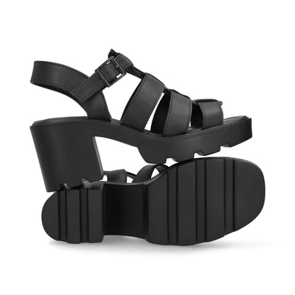 SANDALIA CASUAL DAMA 634903 NEGRO CAPA DE OZONO