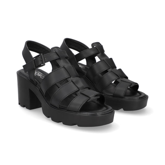 SANDALIA CASUAL DAMA 634903 NEGRO CAPA DE OZONO