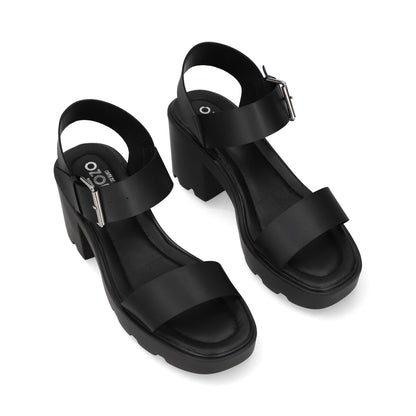 SANDALIA CASUAL DAMA 634904 NEGRO CAPA DE OZONO