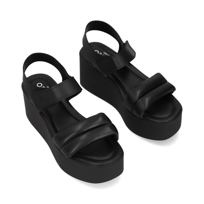 SANDALIA CASUAL DAMA 635002 NEGRO CAPA DE OZONO