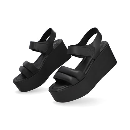 SANDALIA CASUAL DAMA 635002 NEGRO CAPA DE OZONO