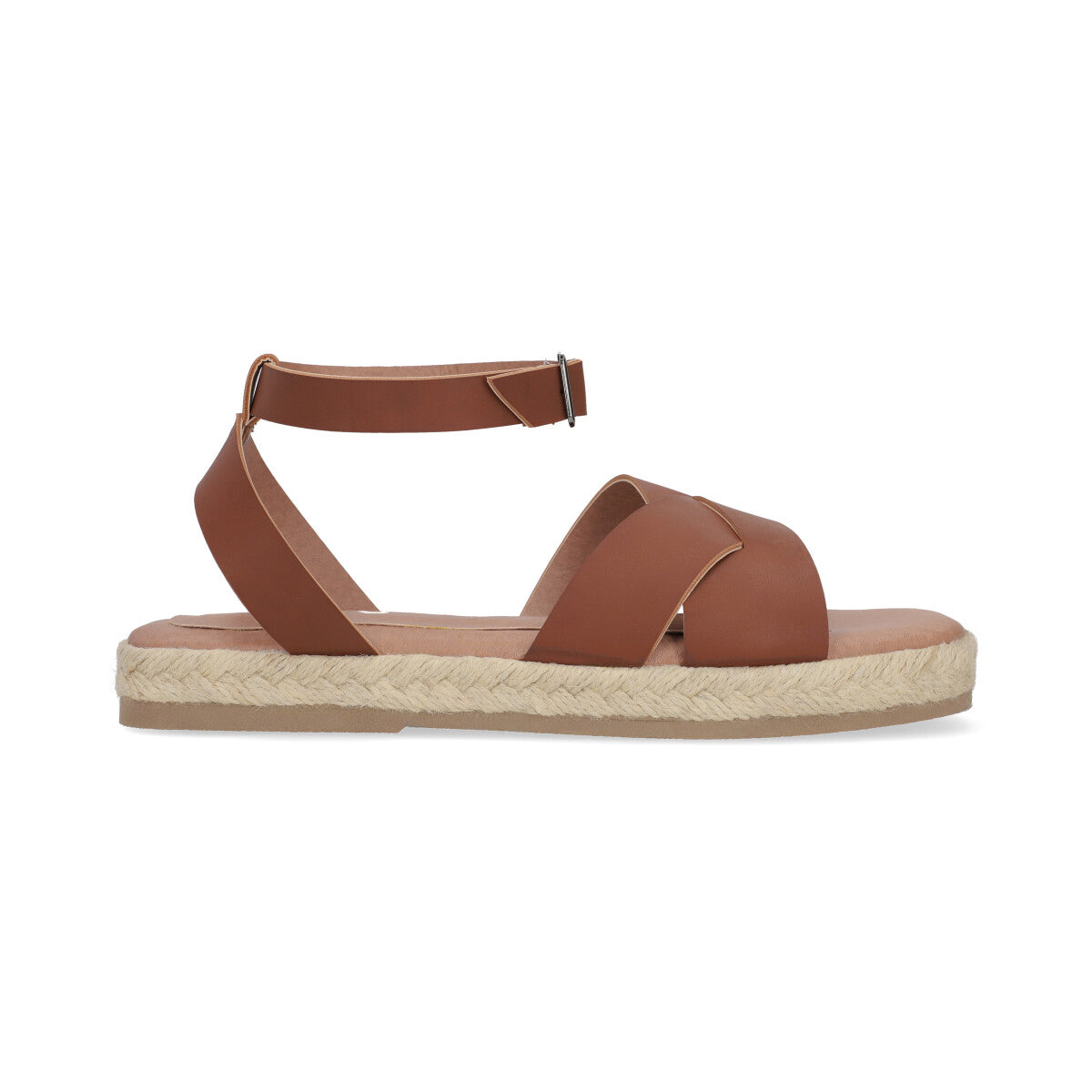 SANDALIA CASUAL DAMA 635403 CAMEL CAPA DE OZONO