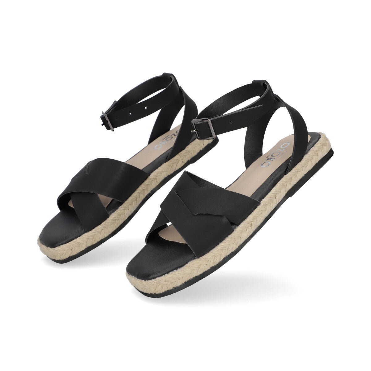 SANDALIA CASUAL DAMA 635403 NEGRO CAPA DE OZONO