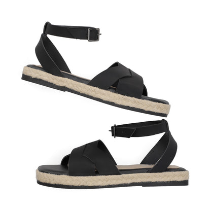 SANDALIA CASUAL DAMA 635403 NEGRO CAPA DE OZONO
