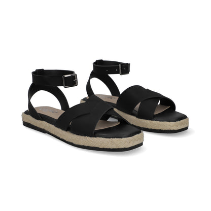 SANDALIA CASUAL DAMA 635403 NEGRO CAPA DE OZONO