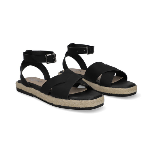 SANDALIA CASUAL DAMA 635403 NEGRO CAPA DE OZONO