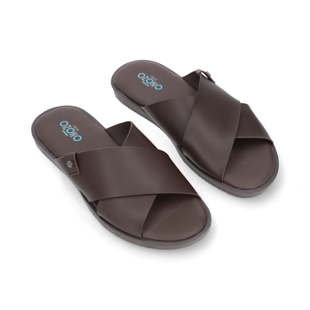 SANDALIA CASUAL CABALLERO 635601 CHOCOLATE CAPA DE OZONO
