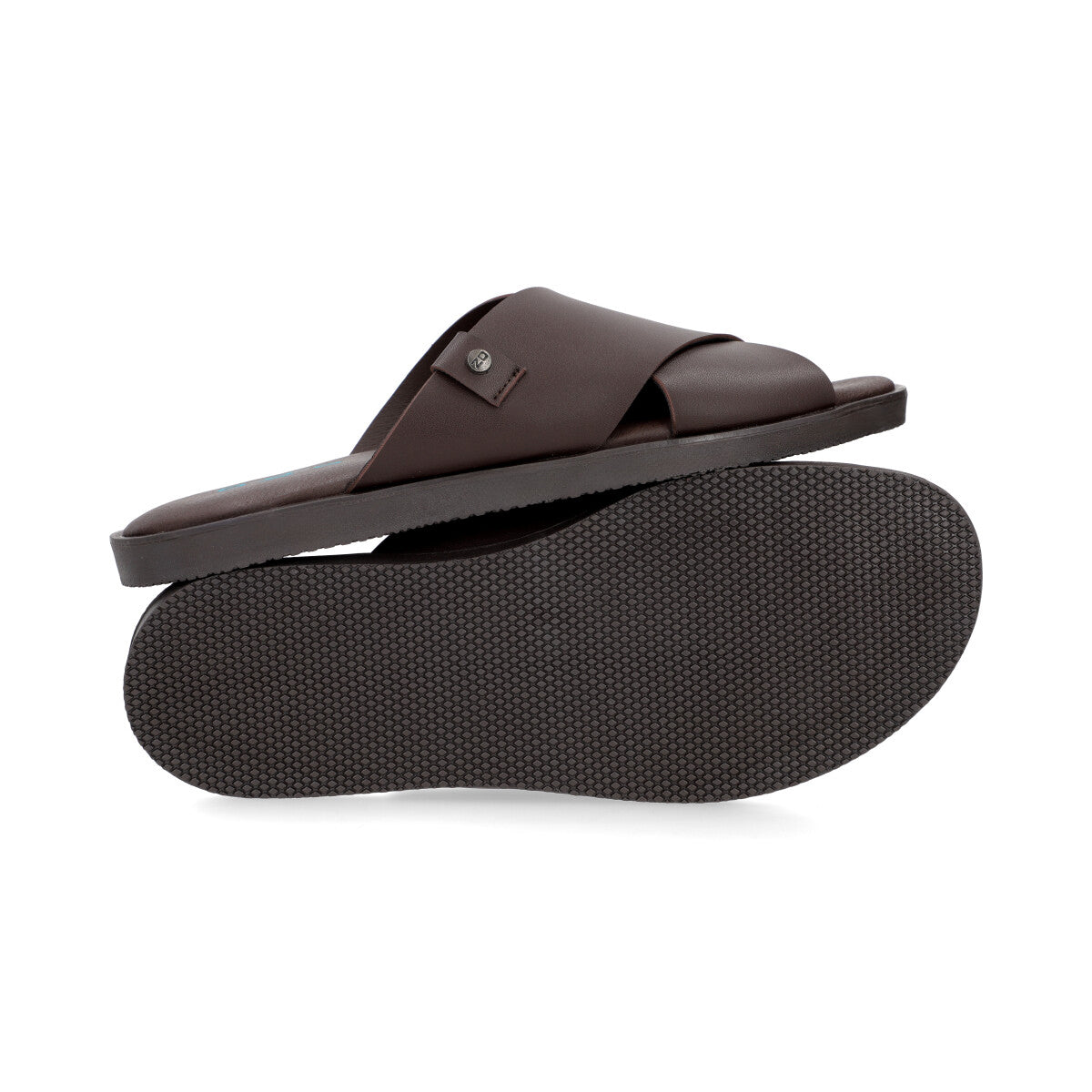 SANDALIA CASUAL CABALLERO 635601 CHOCOLATE CAPA DE OZONO
