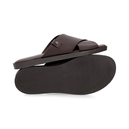 SANDALIA CASUAL CABALLERO 635601 CHOCOLATE CAPA DE OZONO