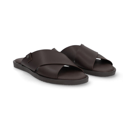 SANDALIA CASUAL CABALLERO 635601 CHOCOLATE CAPA DE OZONO