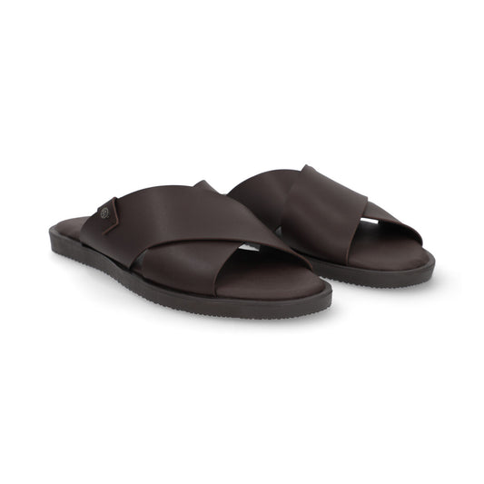 SANDALIA CASUAL CABALLERO 635601 CHOCOLATE CAPA DE OZONO