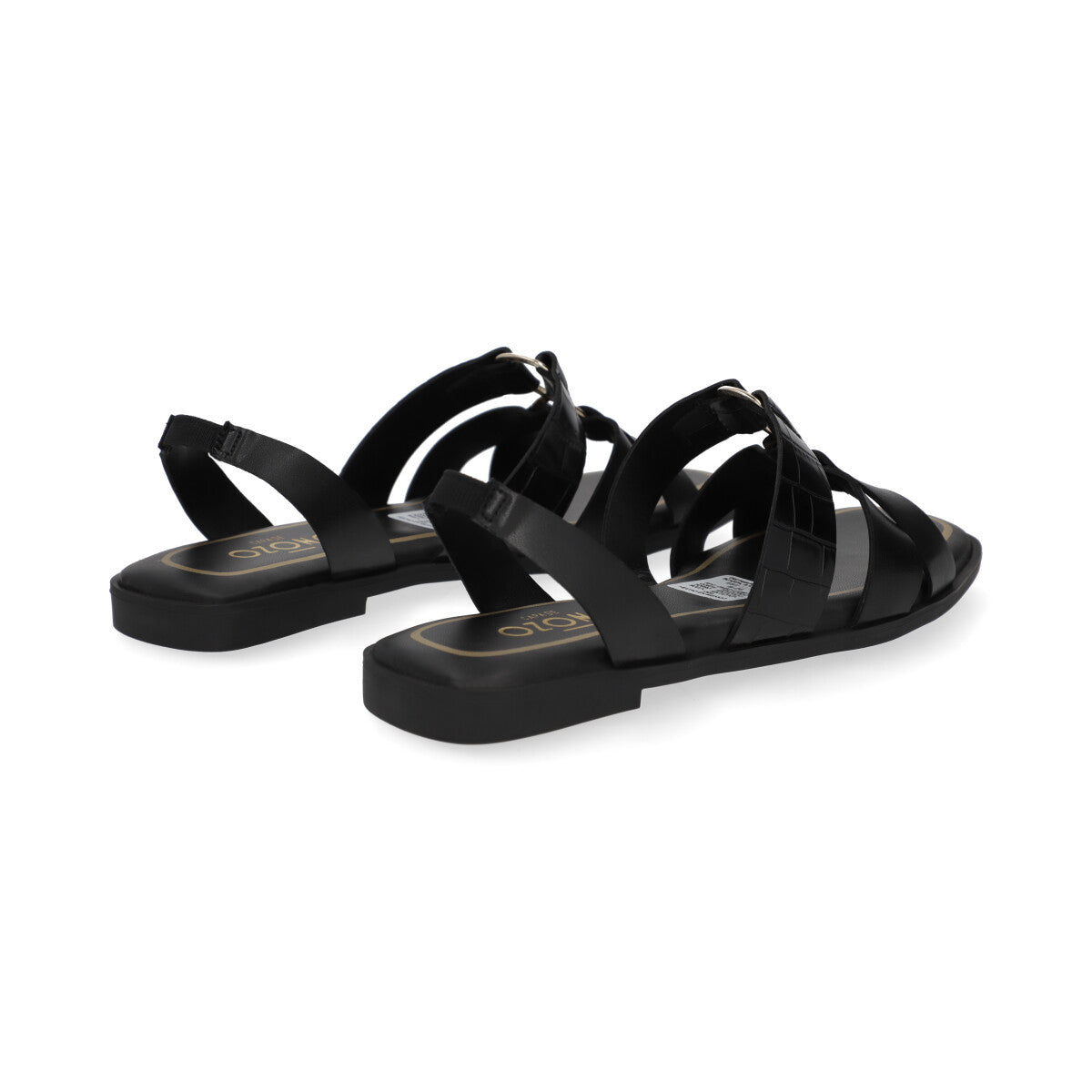 SANDALIA CASUAL DAMA 636104 NEGRO CAPA DE OZONO