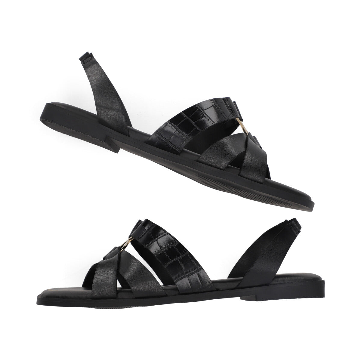 SANDALIA CASUAL DAMA 636104 NEGRO CAPA DE OZONO
