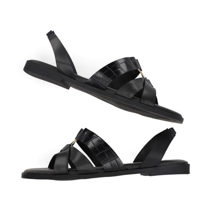 SANDALIA CASUAL DAMA 636104 NEGRO CAPA DE OZONO