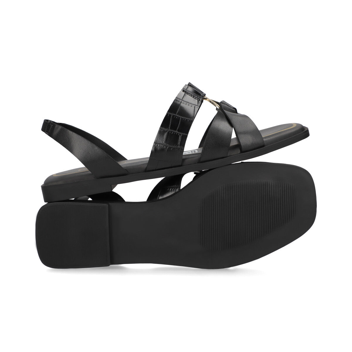 SANDALIA CASUAL DAMA 636104 NEGRO CAPA DE OZONO