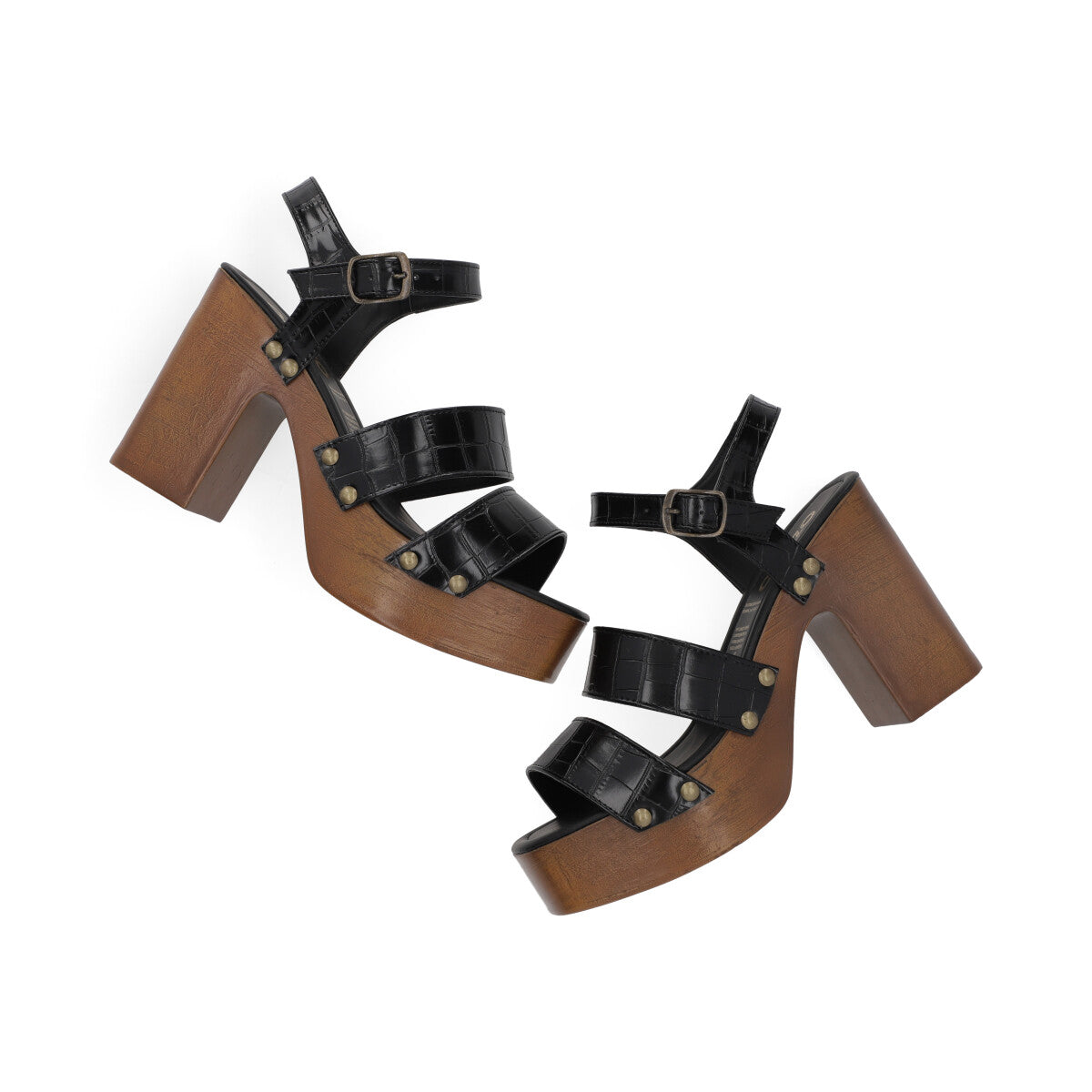 SANDALIA CASUAL DAMA 637904 NEGRO CAPA DE OZONO