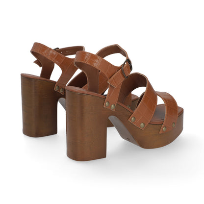 SANDALIA CASUAL DAMA 637904 TAN CAPA DE OZONO