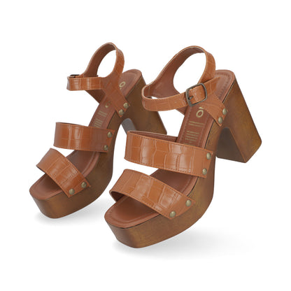 SANDALIA CASUAL DAMA 637904 TAN CAPA DE OZONO