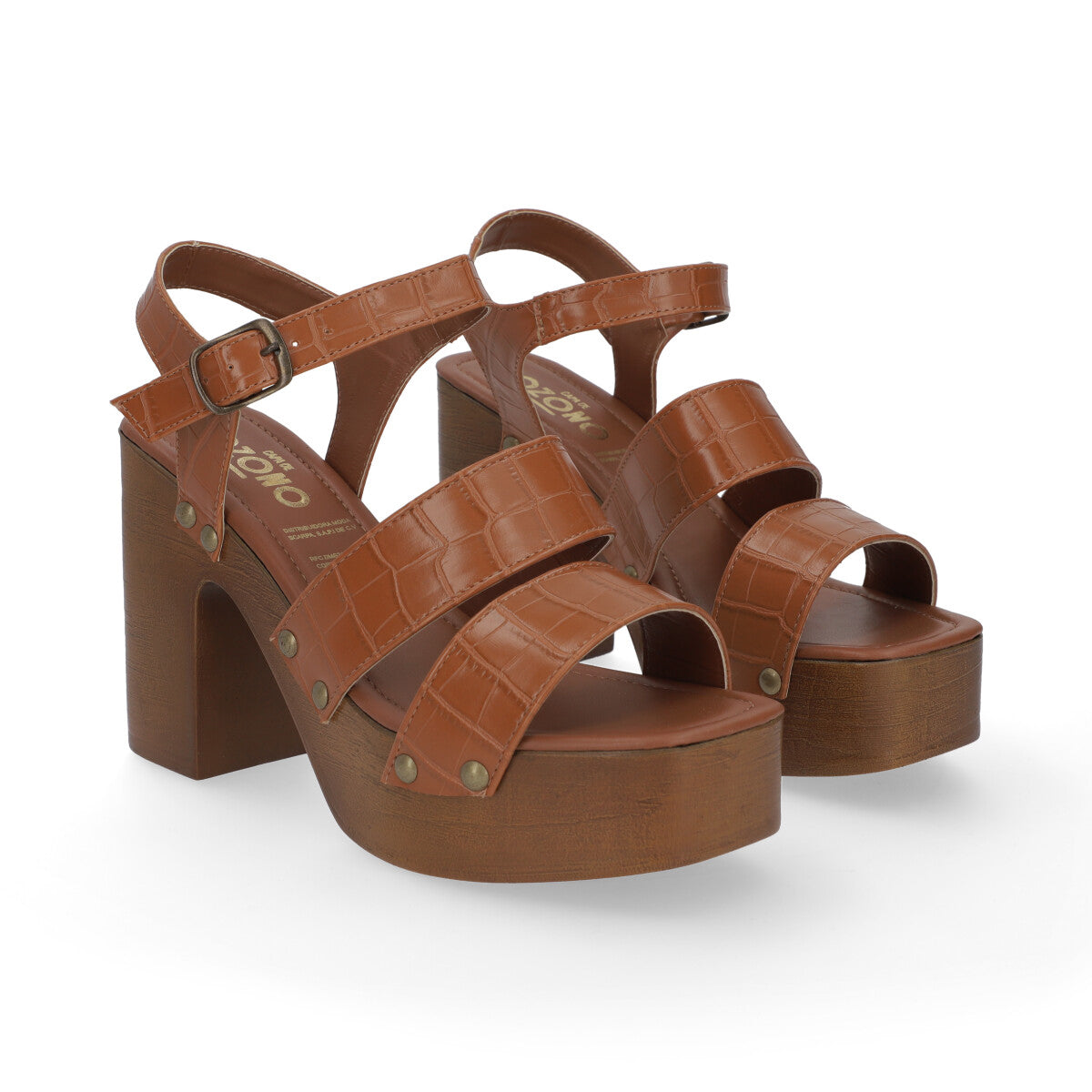 SANDALIA CASUAL DAMA 637904 TAN CAPA DE OZONO