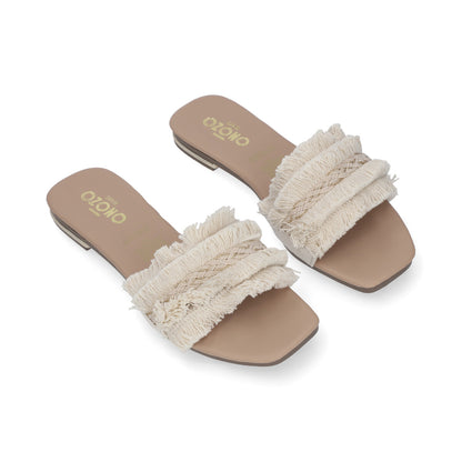 SANDALIA CASUAL DAMA 638504 NATURAL CAPA DE OZONO