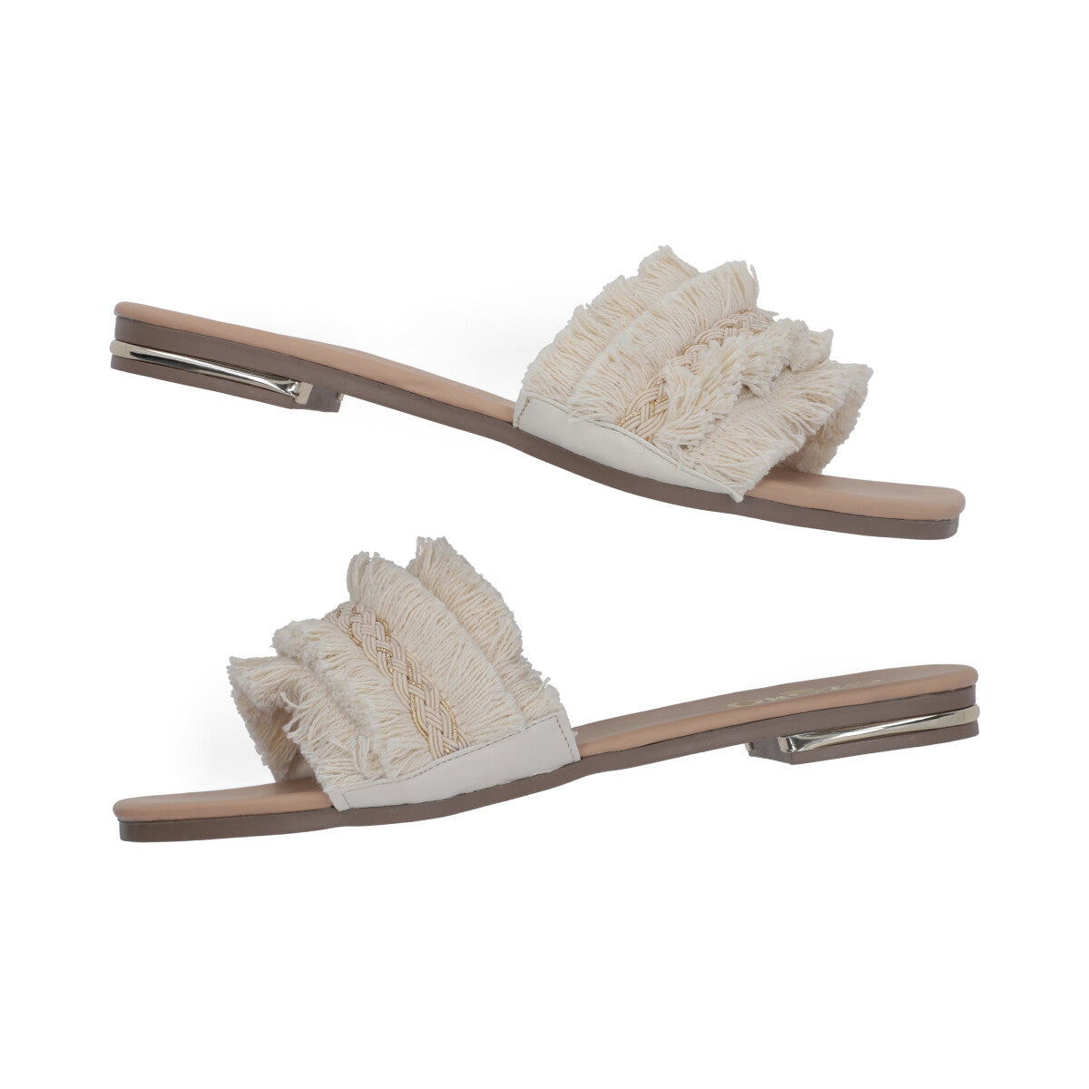 SANDALIA CASUAL DAMA 638504 NATURAL CAPA DE OZONO